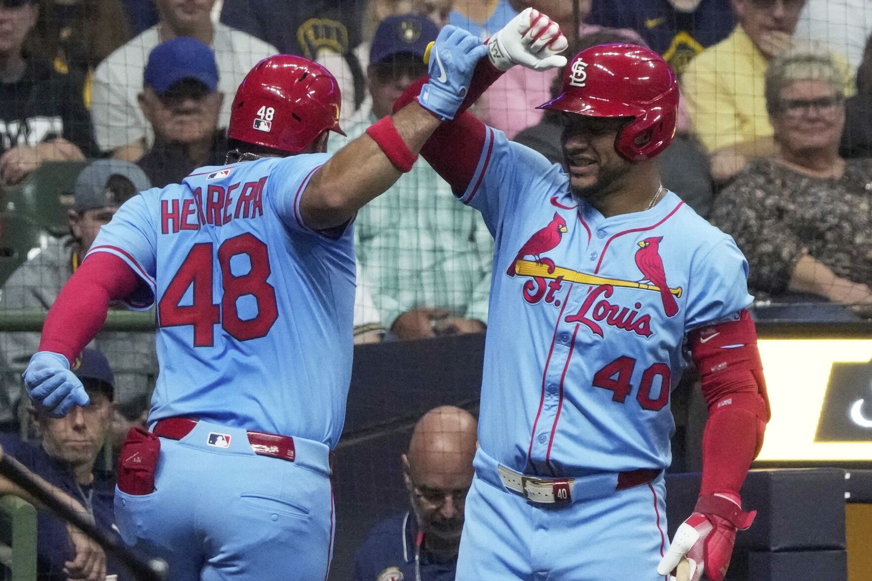 Cardinals Brewers Baseball